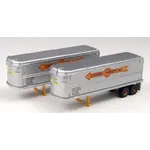 Classic Metal Works 51106 N Mini Metals 32' Fruehauf Aerovan Trailer Cooper-Jarrett