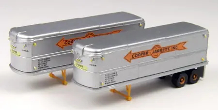 51106 N Mini Metals 32' Fruehauf Aerovan Trailer Cooper-Jarrett