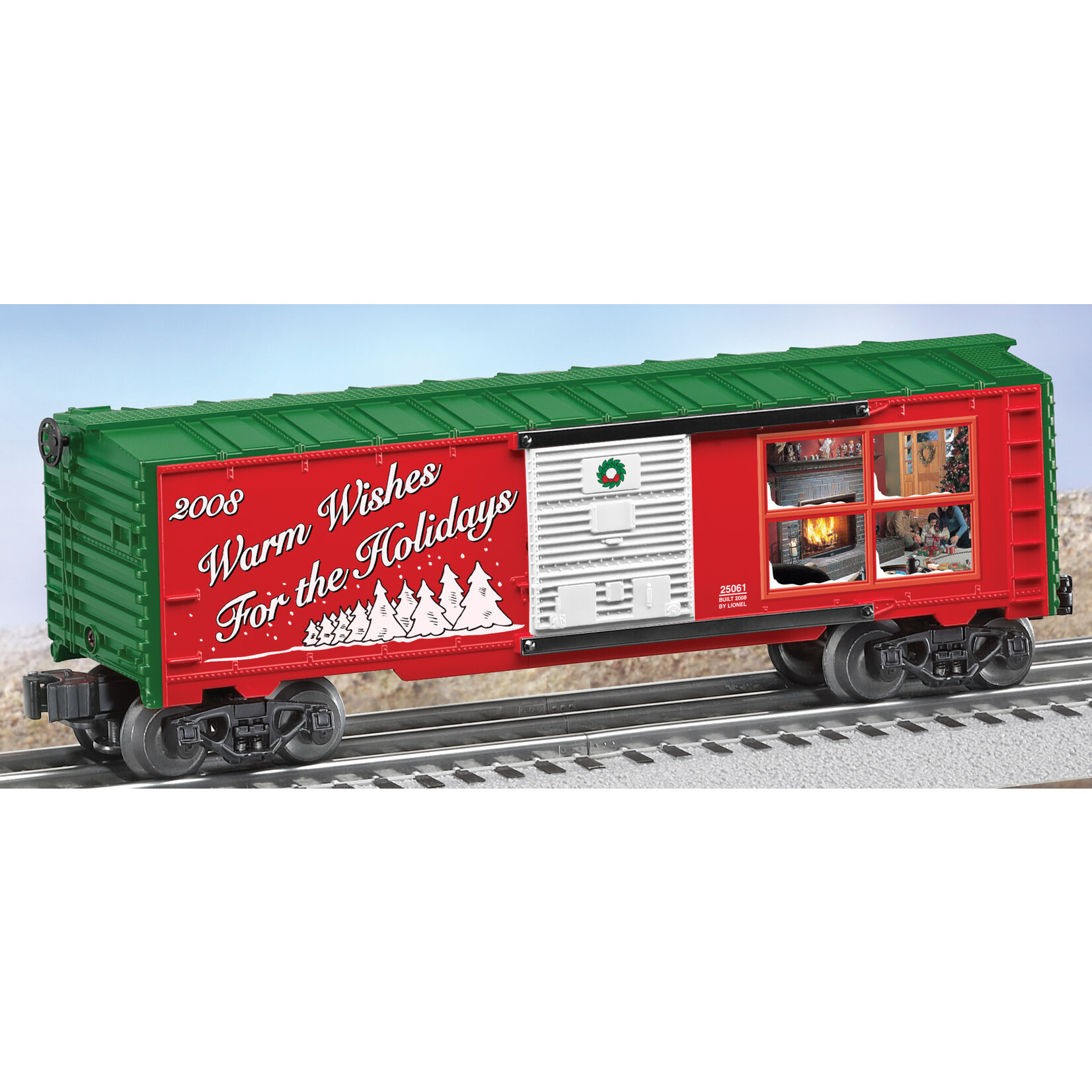 Lionel 625061 O Gauge 2008 Holiday Boxcar