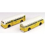 Classic Metal Works 52301 N GMC Transit Bus - 2 Pack