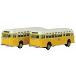 Classic Metal Works 52303 N National City Lines (yellow, green, white,LA