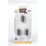 Bachmann 44836 N Quarter Sections 19" Radius Curves Track - 6 Pk