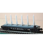 Lionel 629410 O Flat Car with 6 Missiles #6844