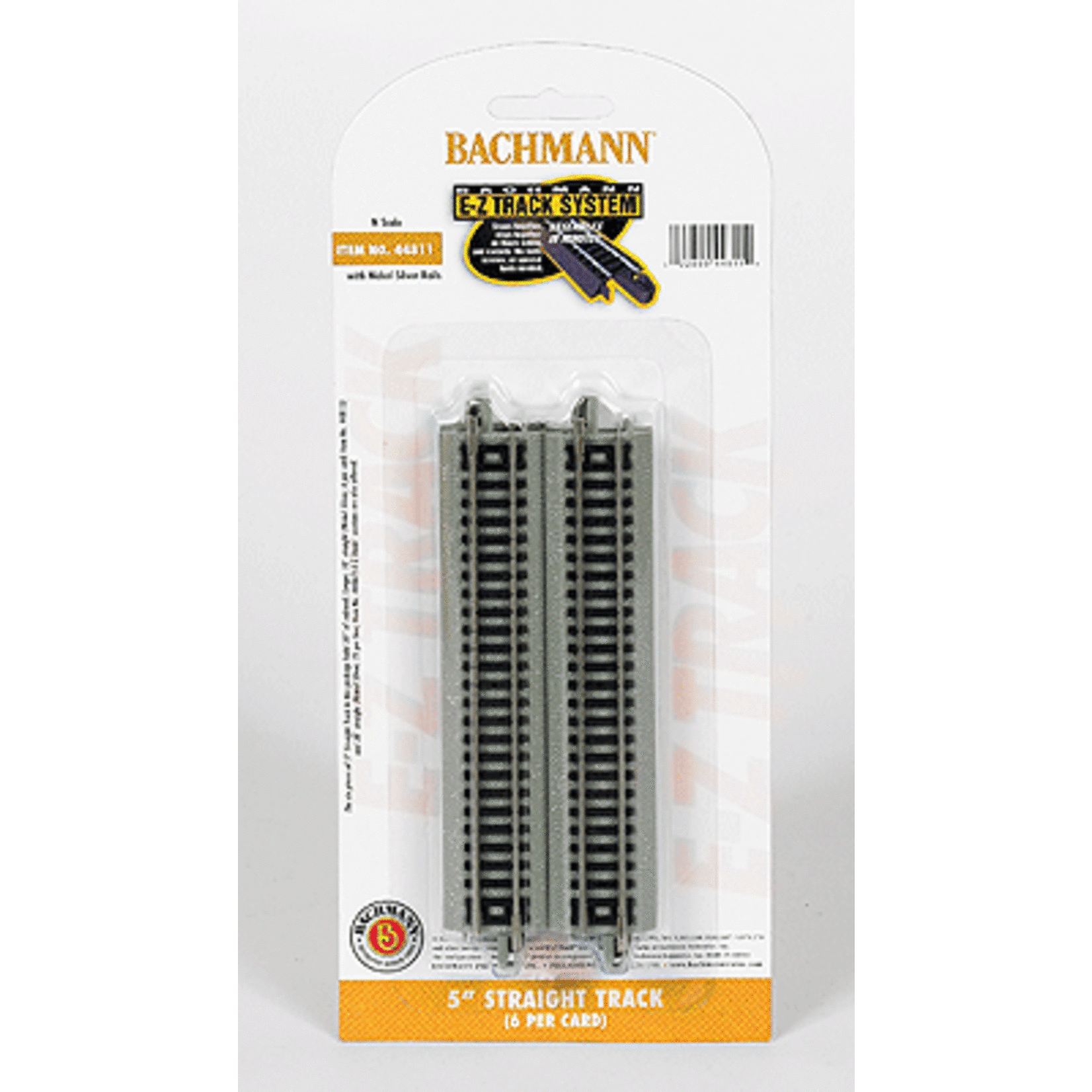 Bachmann 44811 N E-Z Track 5" Straight