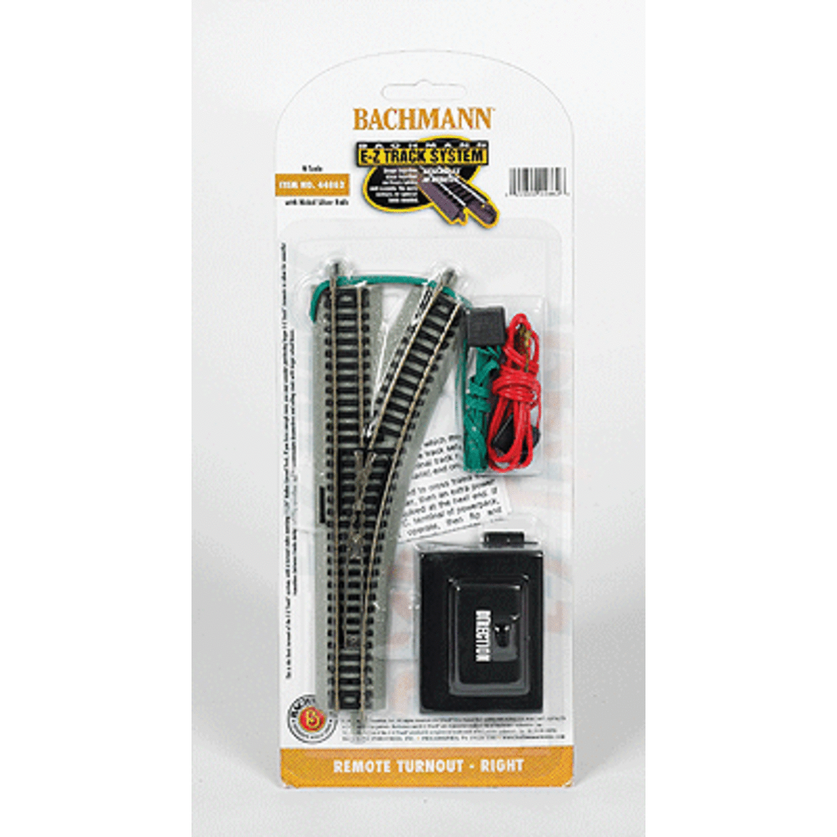 Bachmann 44862 N E-Z TRACK Remote Control Turnout-Right Hand