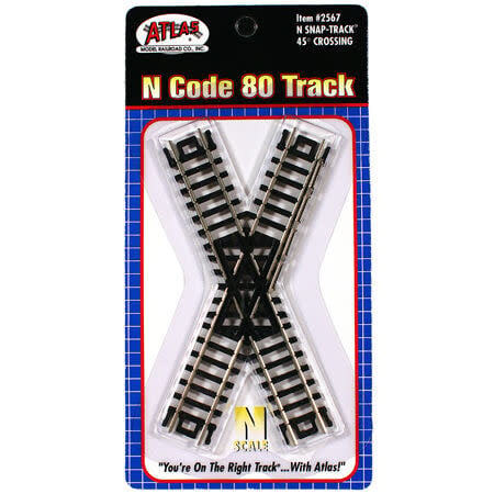 2567 N Code 80 45 Degree Crossing