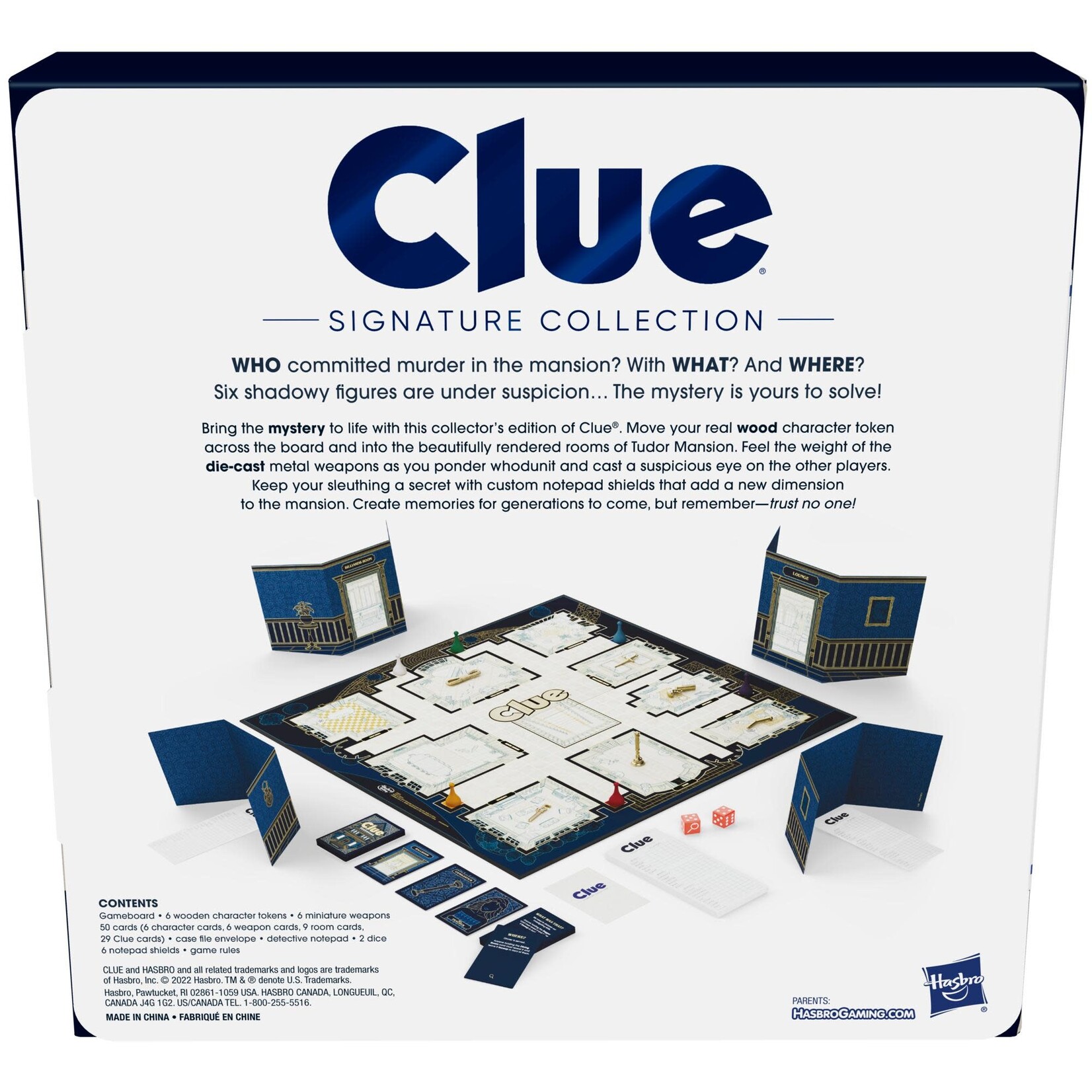Hasbro 5518 Clue Signature Edition