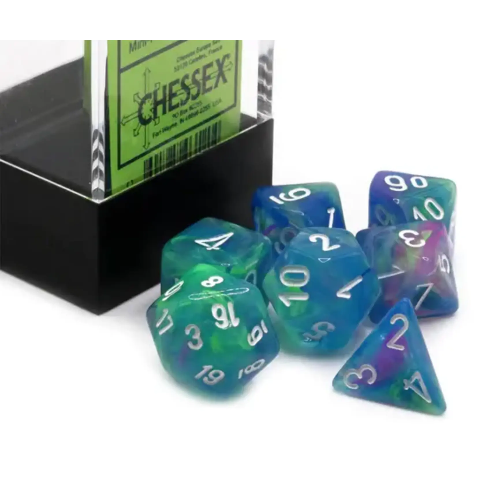 Chessex 20546 Mini Dice Festive Waterlily