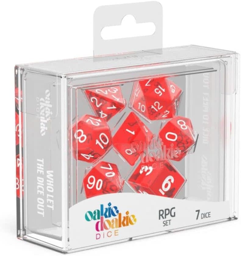 5009 RPG Set Translucent - Red (7)