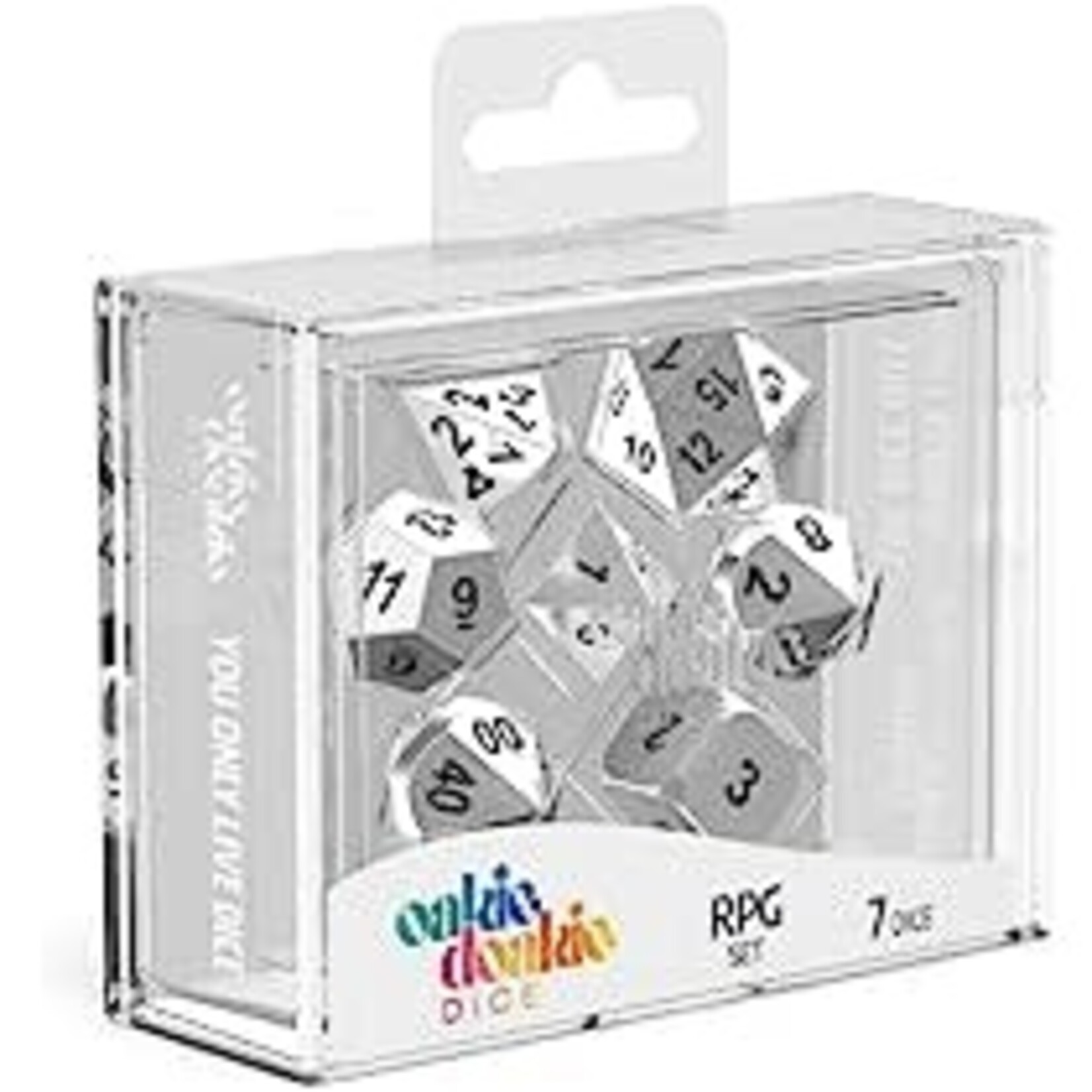 Oakie Doakie 500015 RPG Set Translucent - Clear (7)