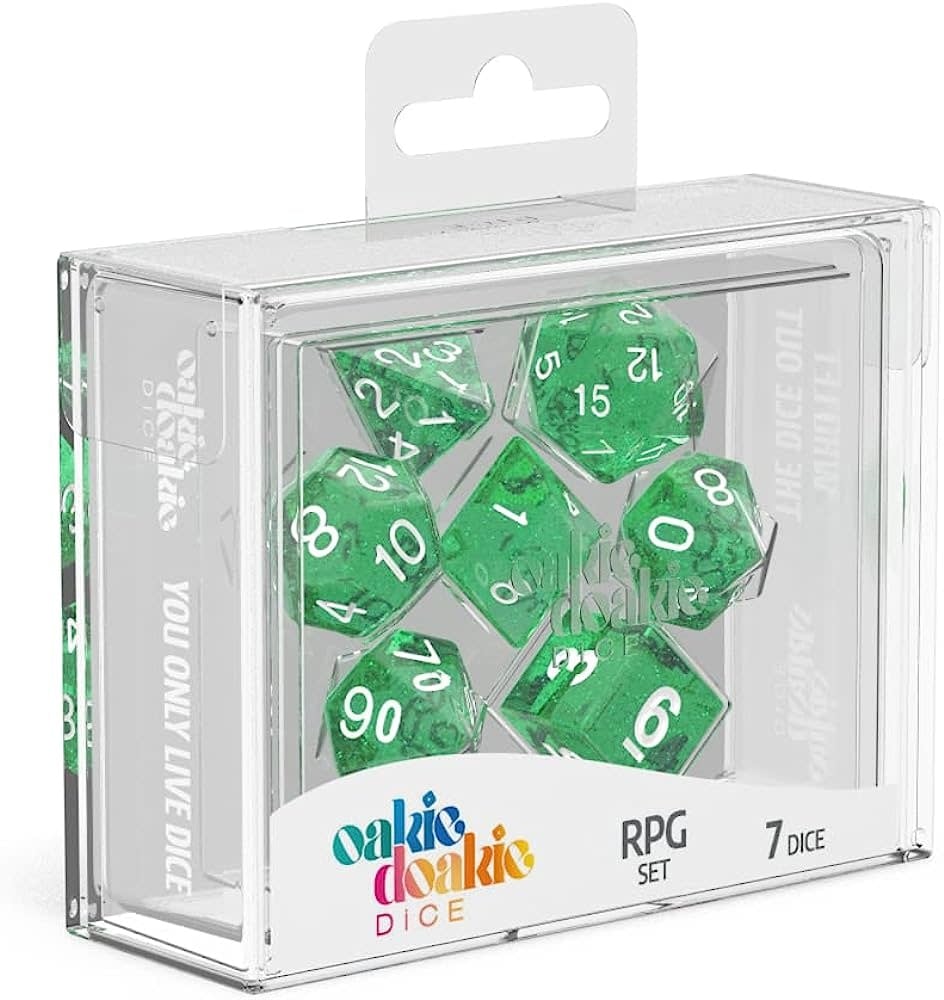 500016 RPG Set Speckled - Green (7)