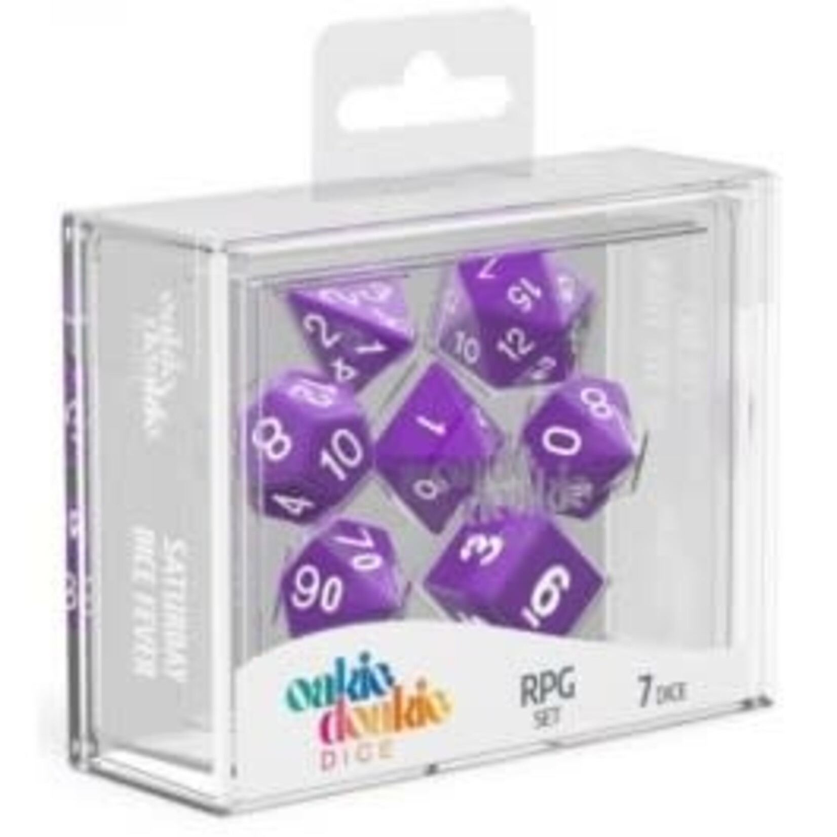 Oakie Doakie 500030 RPG Set Solid - Purple (7)