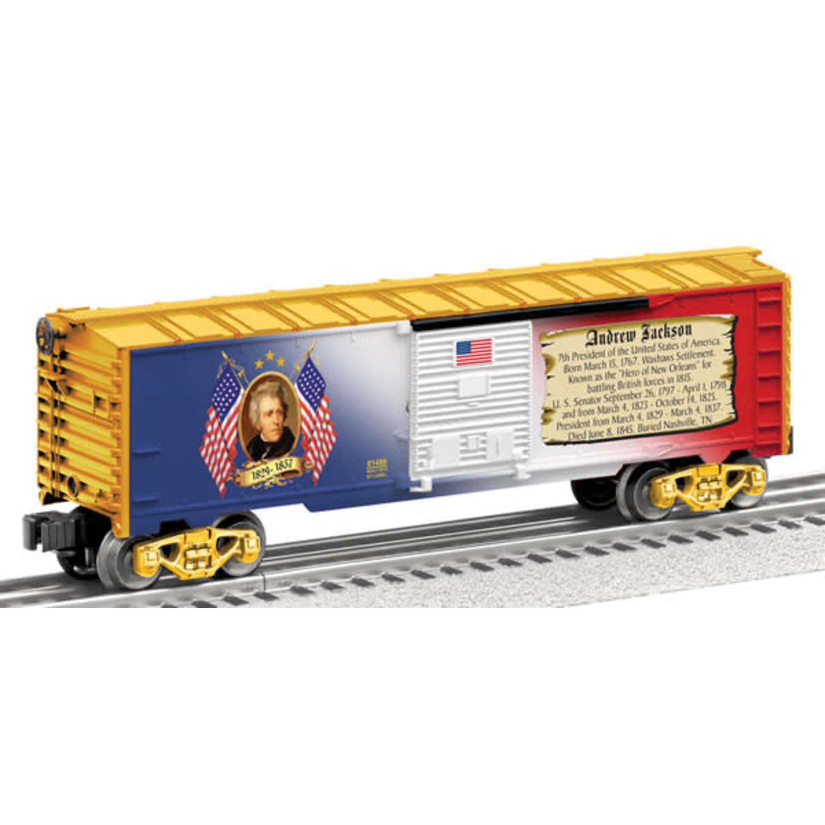 Lionel 681488 O Andrew Jackson Boxcar