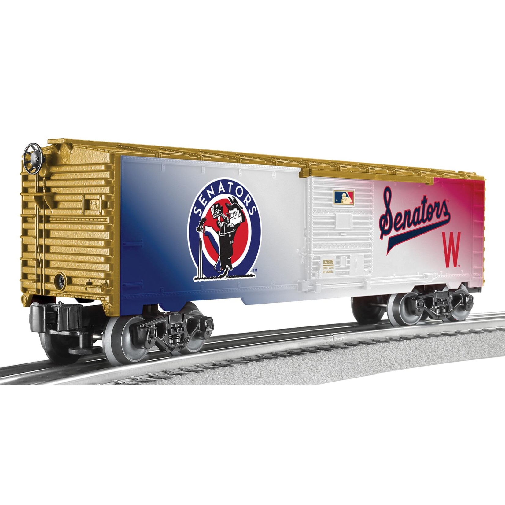 Lionel 682686 O Washington Senators Cooperstown Boxcar