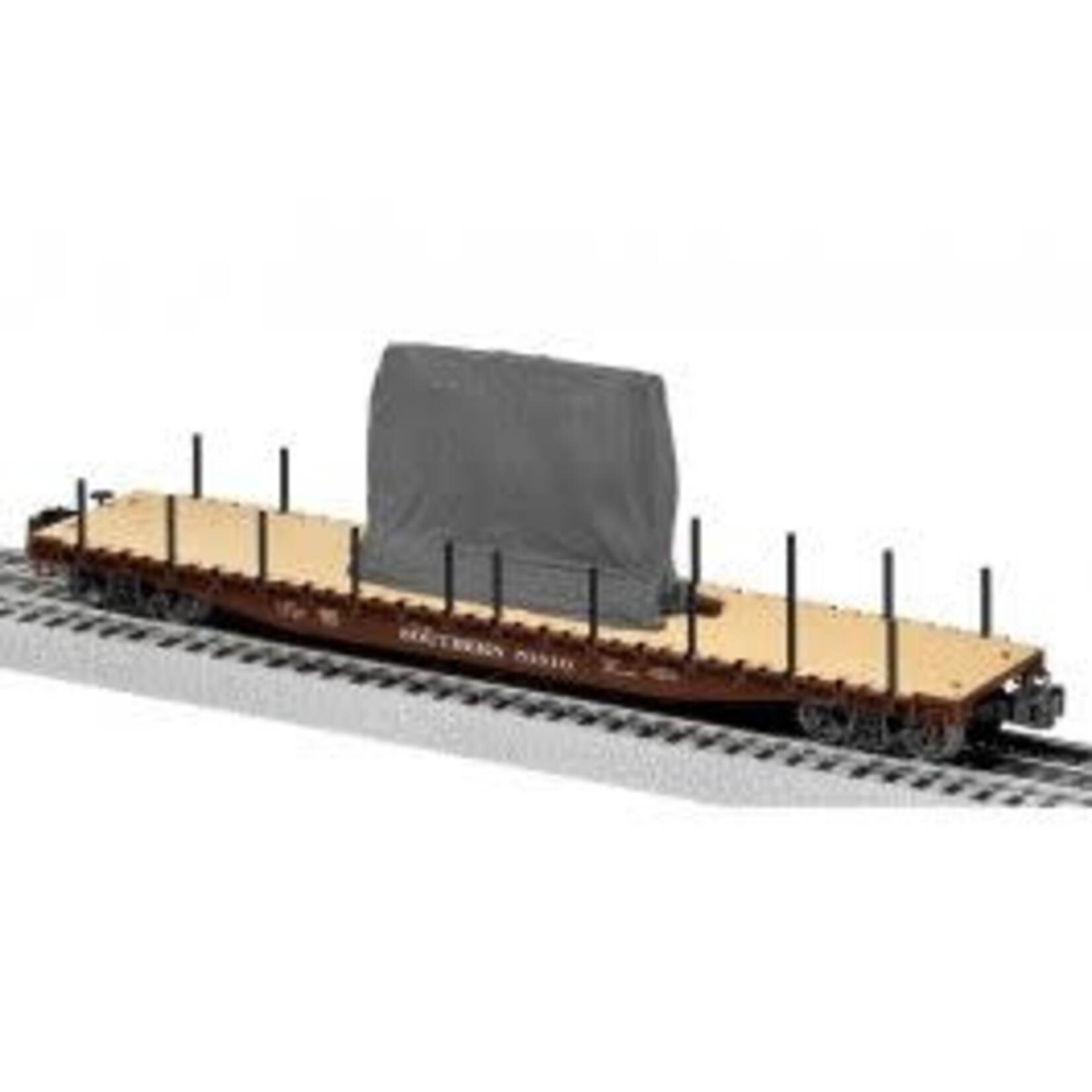 Lionel 682706 O Southern Scale PS-4 Flatcar w/ Tarped Load