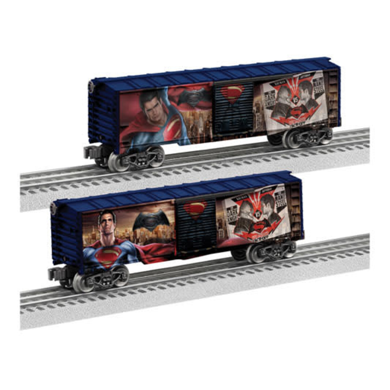 Lionel 683780 O MAN OF STEEL BOXCAR