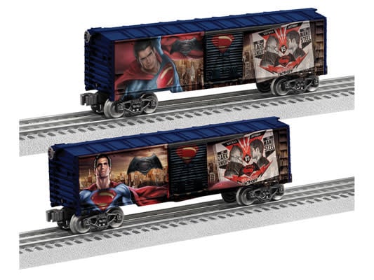 683780 O MAN OF STEEL BOXCAR