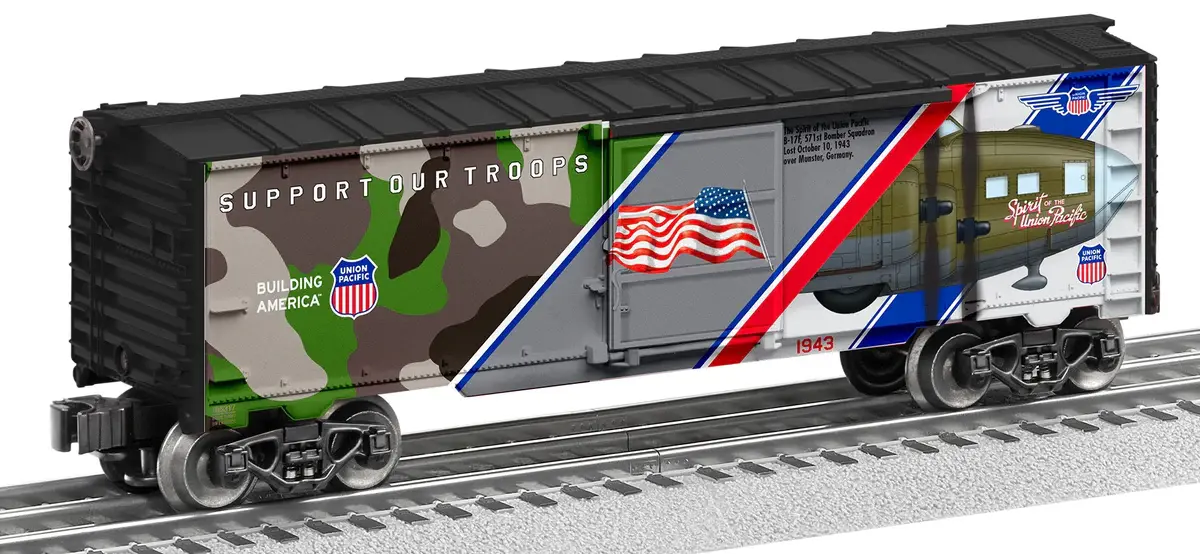 685317 O Spirit of the UP Made in USA Boxcar