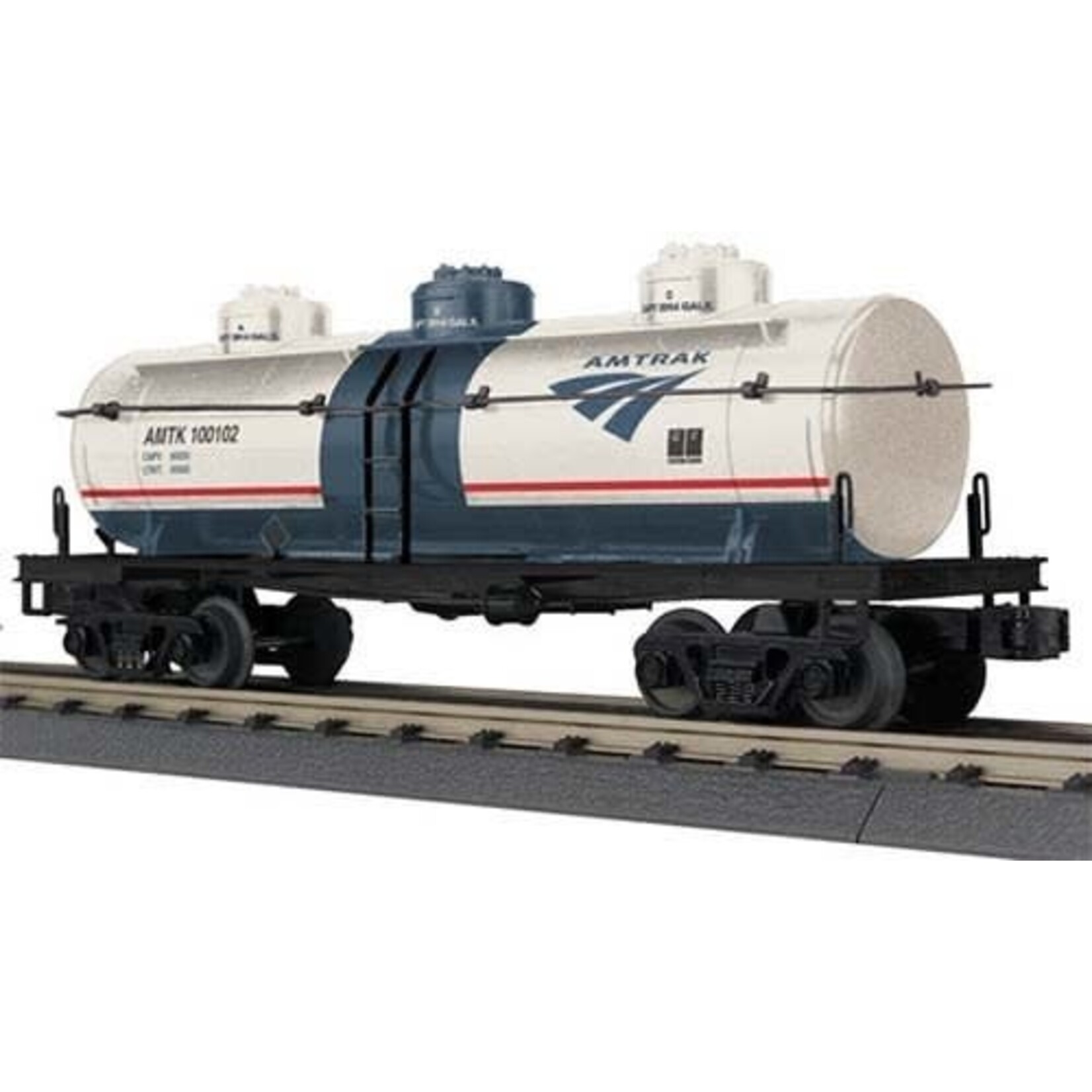 MTH 30-73349 O-27 3-Dome Tank Amtrak