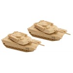 Micro Trains Line 49945901 N M1 Abrams Tank Load 2 pack