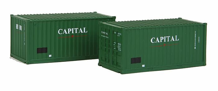 599201 N CAPITAL 20' CONT 2PK
