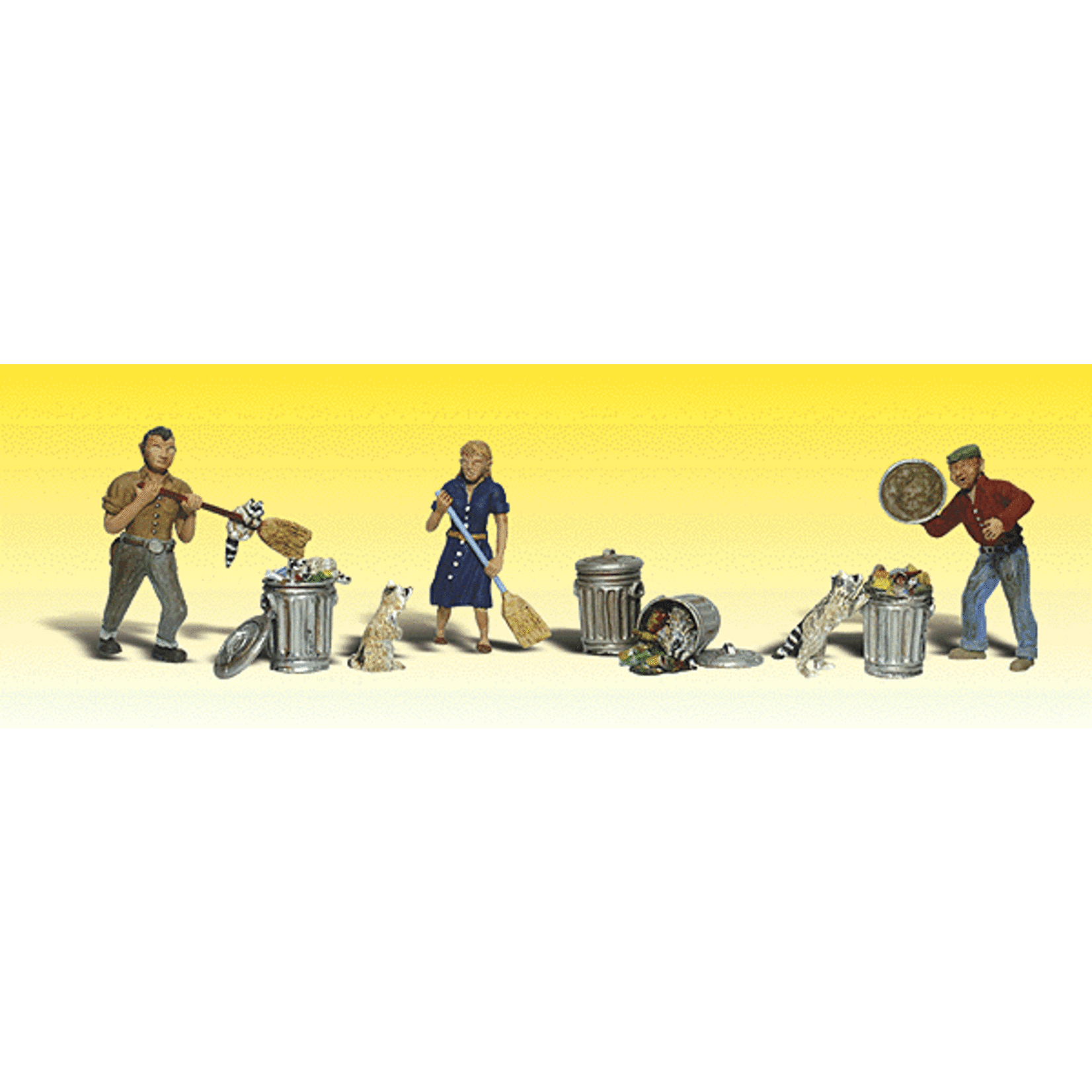 Woodland Scenics 2158 N People & Pesky Racoons