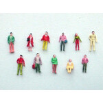 N Scale Economy Figures - 100 Count