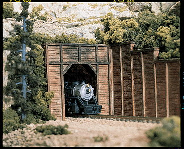 thumbnail image 2 of Woodland Scenics N Scale Tunnel Portals – Stone Cut Single (2 Pack) C1153 2 of 2