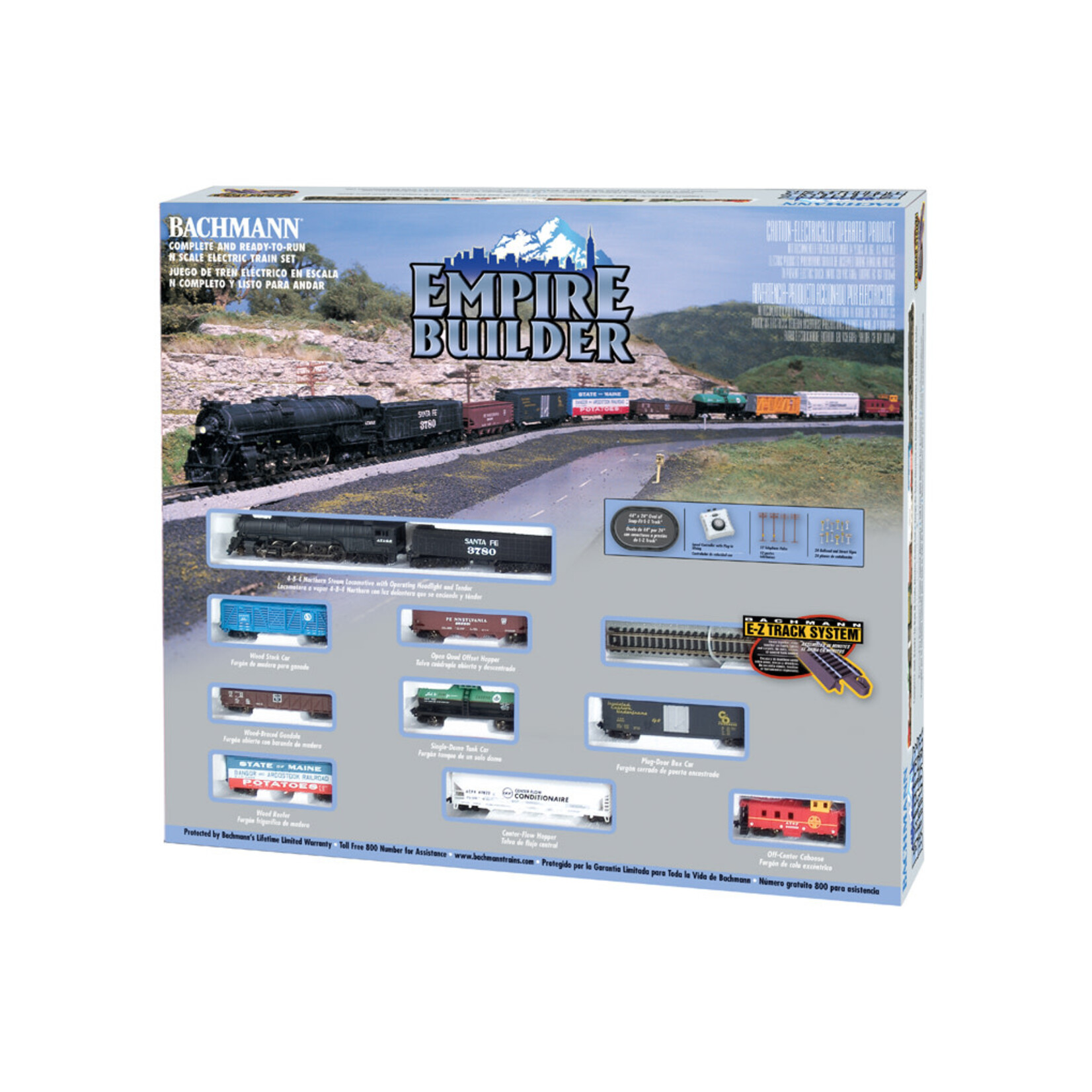 Bachmann 24009 N Empire Builder Train Set, Atchison, Topeka & Santa Fe