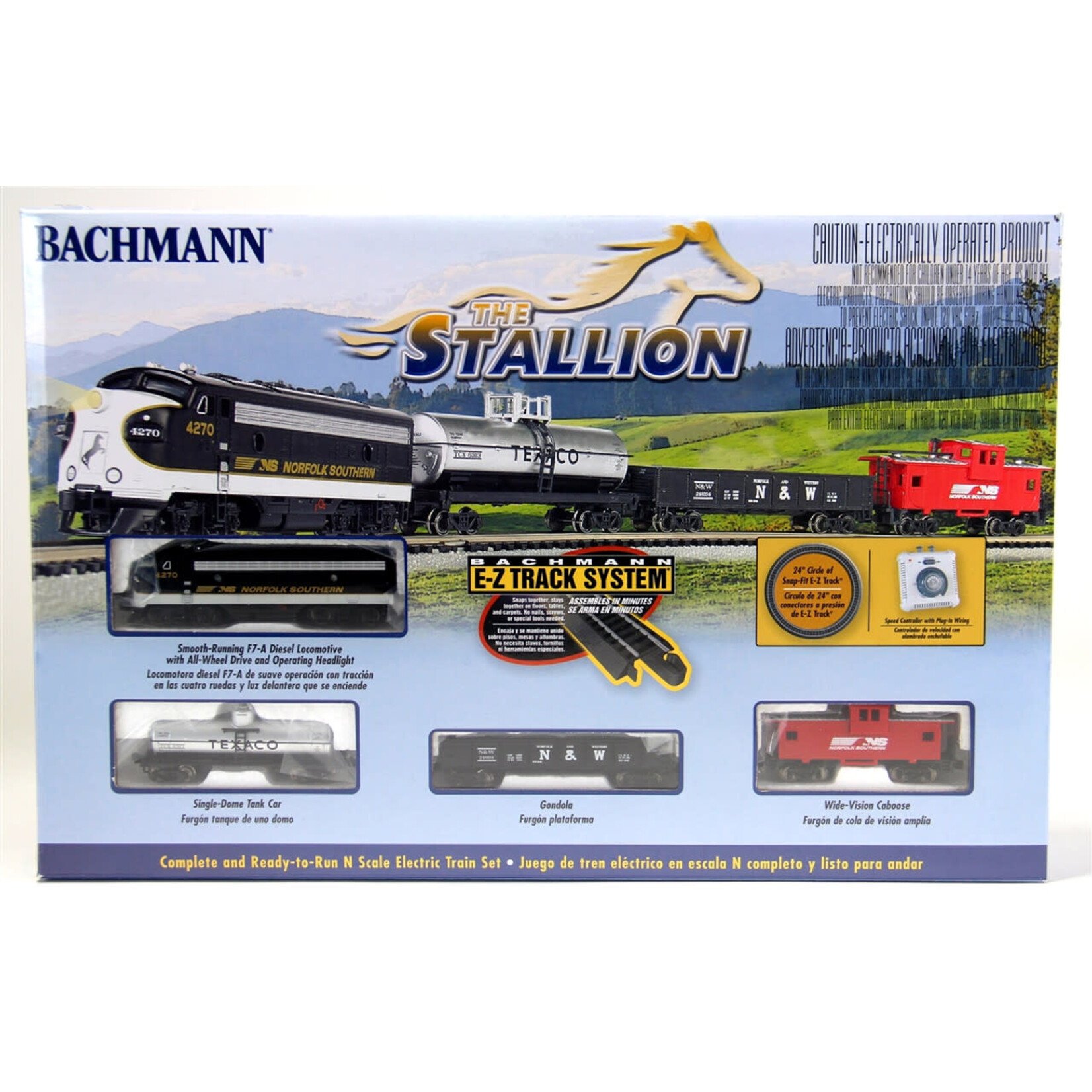 Bachmann 24025 N The Stallion Train Set