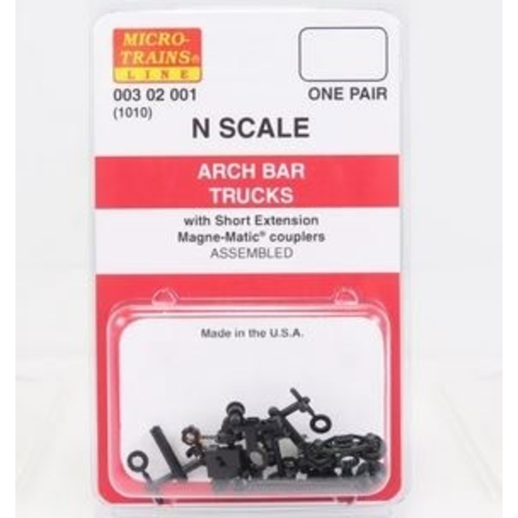 Micro Trains Line 00302001 N Arch Bar Truck Short Ext