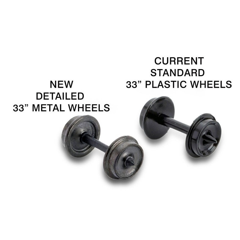 00312020 N 33" Metal Wheels (12-axle pack)