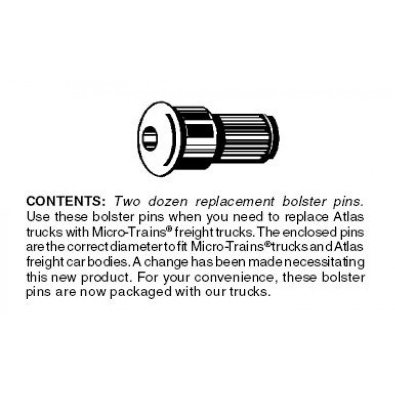 00312030 N Conversion Bolster Pins Atlas Type 24 each