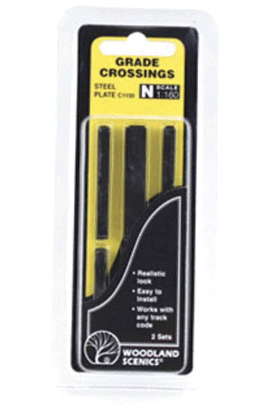 1150 N Grade Crossing - Steel Plate (2 Sets)
