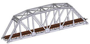 2071 N KIT Code 55 Through Truss Bridge, Silver