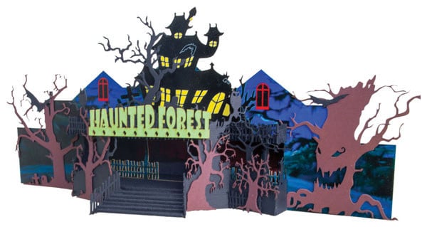 49990501 N Halloween Forest Circus Ride Kit