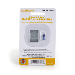 78998 N EZ Mate Uncoupling Magnet w/Brakeman