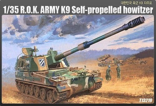 13219 1/35 K9 Self-Propelled Howitzer ROK Army Tank