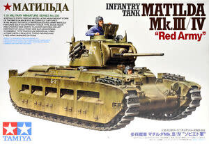 35355 1/35 Model Kit WWII Soviet Red Army Infantry Tank Matilda MK.III/IV