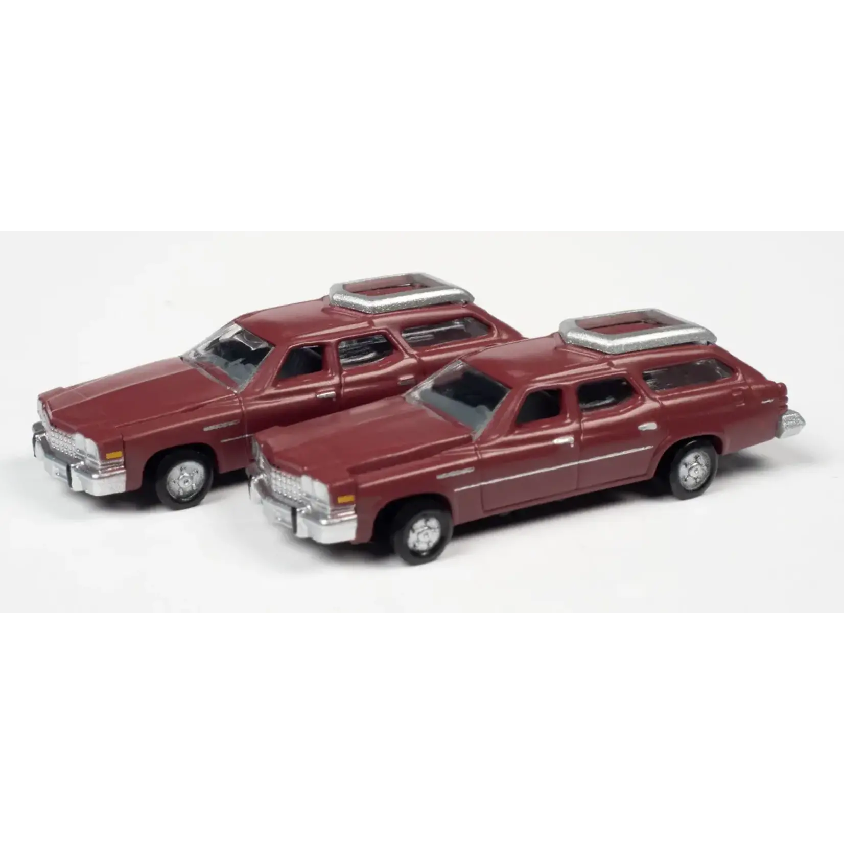 Classic Metal Works 50422 N 1976 Buick Estate Wagon Independence Red Poly