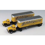 Classic Metal Works 51164 N Yellow Transit Co. Freight (yellow, black) Tractor Trail