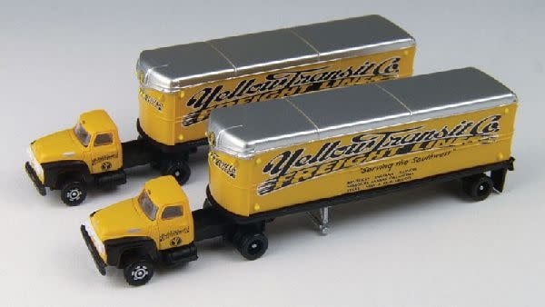 51164 N Yellow Transit Co. Freight (yellow, black) Tractor Trail