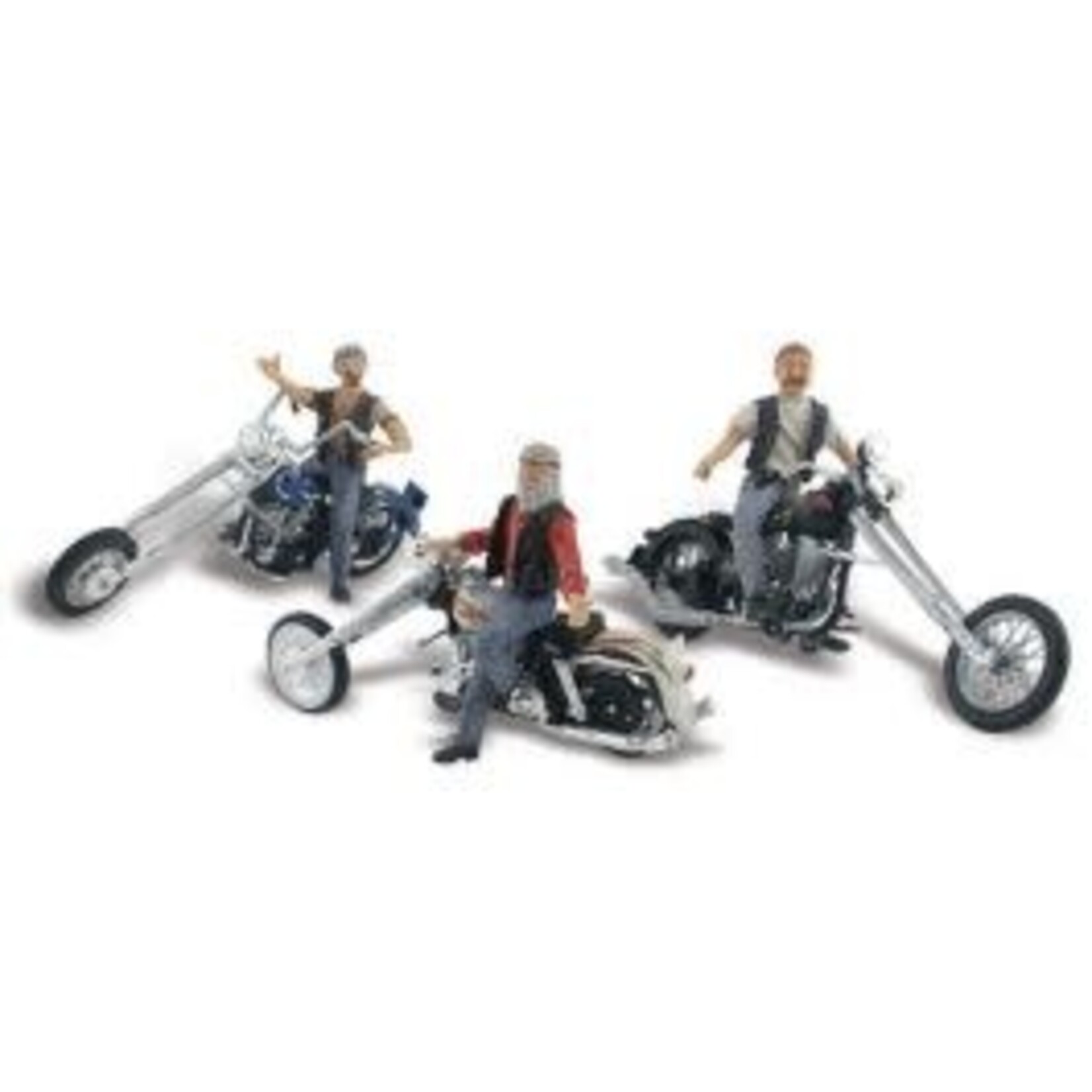 Woodland Scenics 5344 N AutoScene Bad Boy Bikers