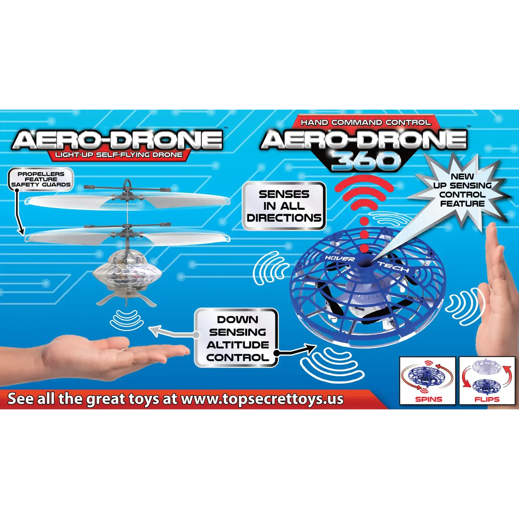 Tangle E350HJST Aero-Drone 360 Hovertech