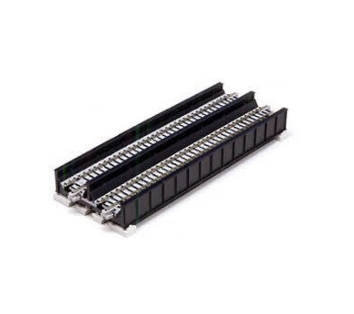 20458 N 186mm 7-5/16" Double Plate Girder Bridge, Black