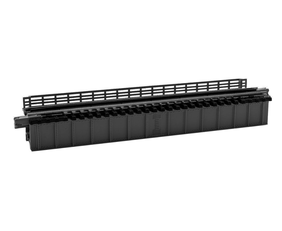 20464 N 124mm 4-7/8" Deck Plate Girder Bridge, Black