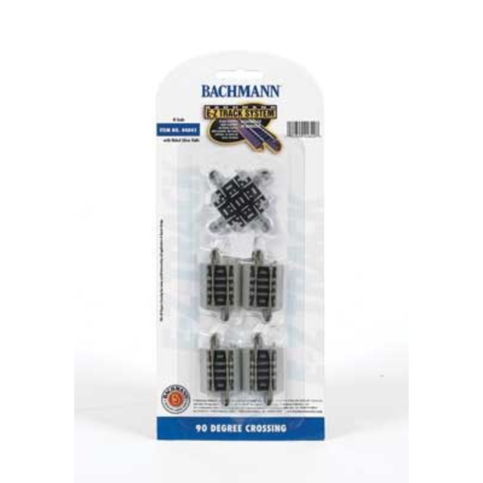 Bachmann 44841 N E-Z TRACK 90 DEGREE CROSSING