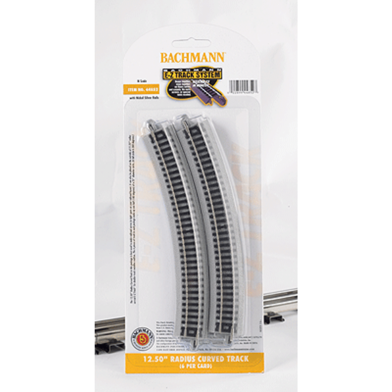 Bachmann 44852 N E-Z TRACK 12.50 RADIES CURVED TRACK