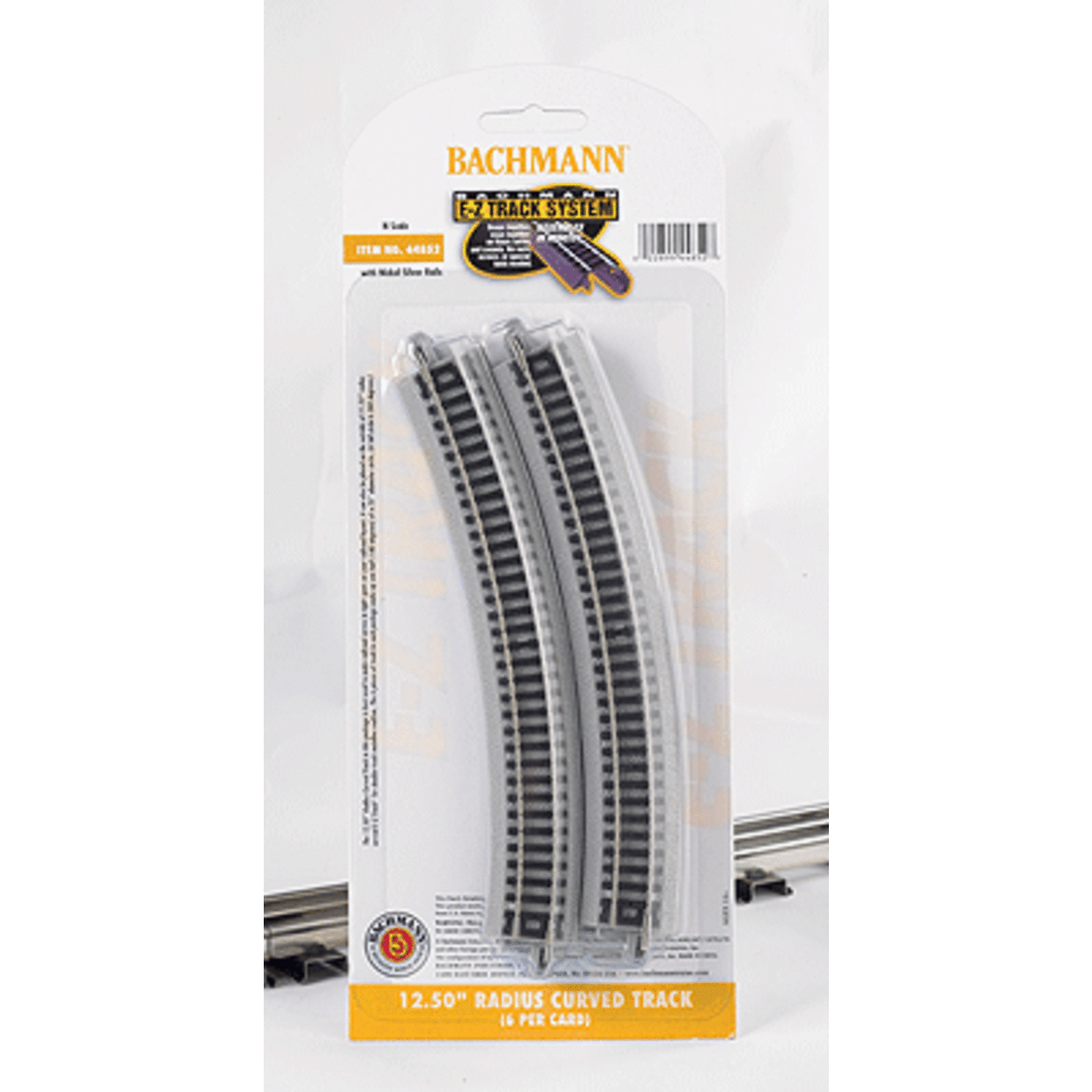 Bachmann 44852 N E-Z Track 12.50 Radius Curved Track