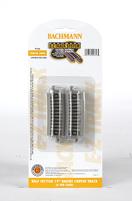 44856 N E-Z Track 19" Radius Curved